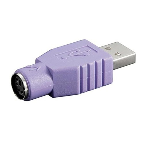 Redukcia USB -> PS/2 (pro PS/2 klávesnici)