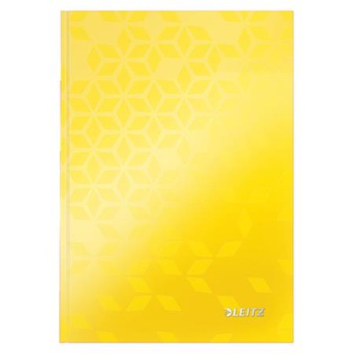 LEITZ Zápisník  WOW, A5, linka, žlutá