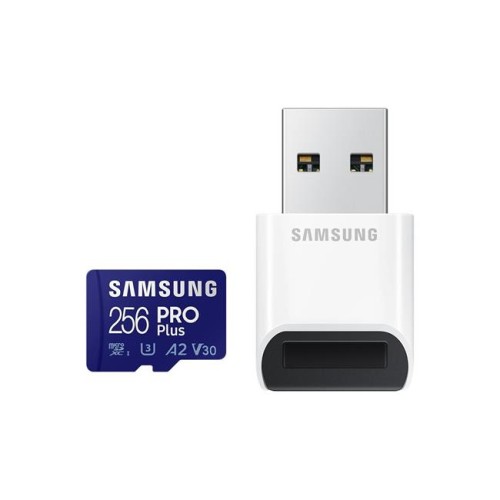 Pamäťová karta Samsung micro SDXC PRO Plus 256GB + USB adaptér