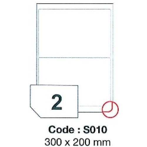etikety RAYFILM 300x200 univerzálne biele SRA3 R0100S010A (100 list./SRA3)