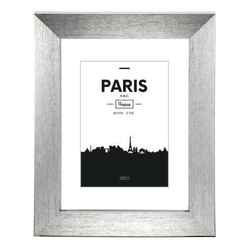 Hama rámček plastový PARIS, strieborná, 15x21 cm