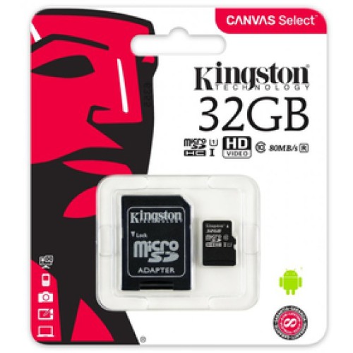SDCS2/32GB MicroSDHC UHS-I v2 KINGSTON