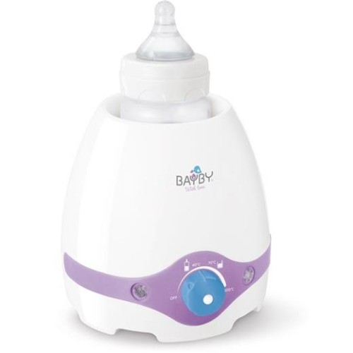 Ohrievač Bayby kojeneckých lahví BBW 2000 3v1 - biela/fialová