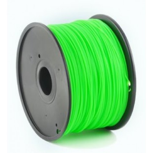 ABS plastic filament pre 3D tlač, priemer 1,75mm, farba zelená, Gembird