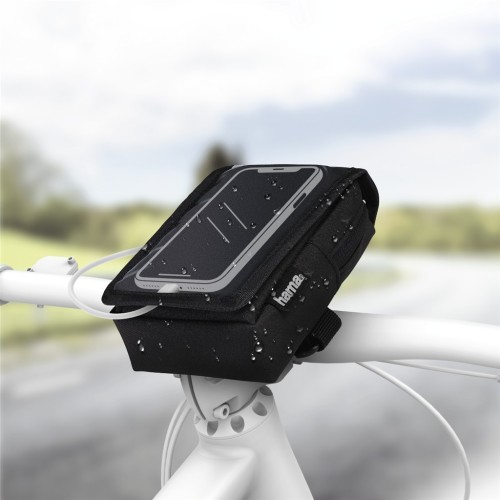 Hama univerzálne puzdro na mobil (8x14 cm), upevnenie na riadidlá bicykla