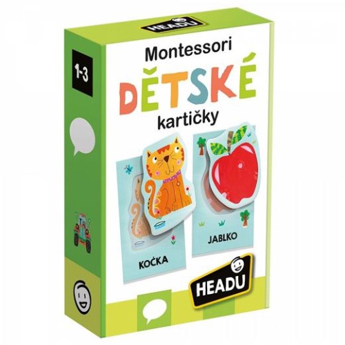 Hračka Headu Montessori Detské kartičky