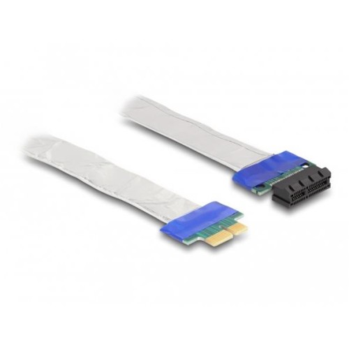 Delock Riser karta PCI Express, ze zástrčky x1 na slot x1, s kabelem, délka 20 cm