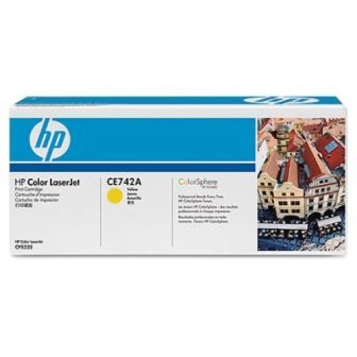 HP CE742A Toner 307A pro CLJ CP5225, (7300str), Yellow