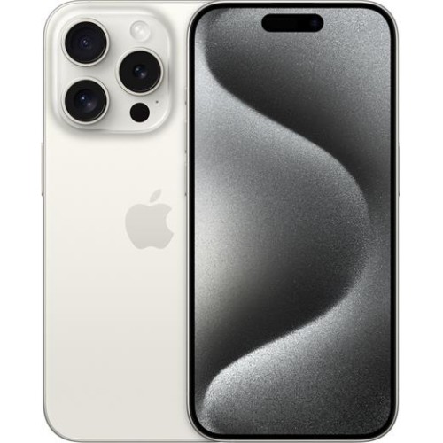 Mobilný telefón Apple iPhone 15 Pro 256GB biely titán