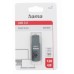 Hama USB 3.0 Flash Drive Rotate,128 GB, 70 MB/s, petrolejová modrá