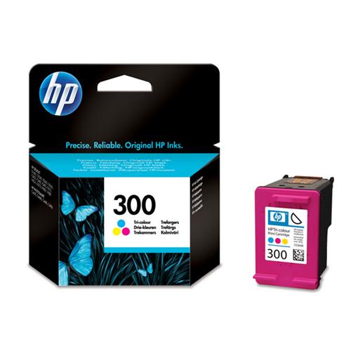 Atrament HP Ink No 300 barevná, CC643EE