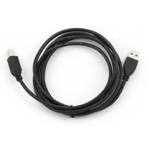kábel USB 2.0 prepojovací A-B 1,8m, CABLEXPERT čierny