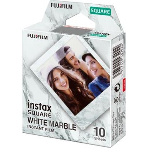 Instantný film Fujifilm INSTAX square film WHITEMARBLE 10 fotografií