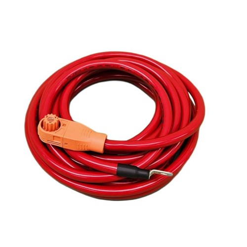 Kábel Deye silový, pre batériu BOS-G, 5m, červený