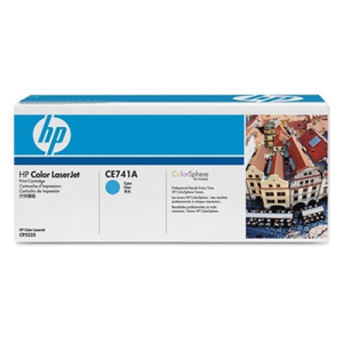 TONER HP CE741A Cyan pre LaserJet CP5220 (7300 str.)