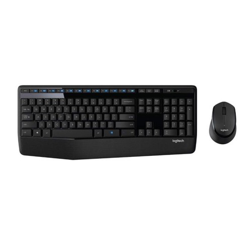 Set klávesnica + myš Logitech Wireless Combo MK345 CZ+ SK, černá
