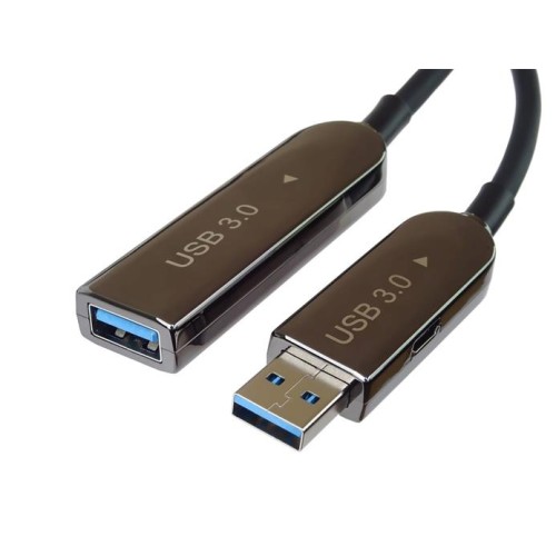 Kábel PremiumCord USB3.2 + 2.0 predlžovací optický AOC A/Male - A/Female 15m