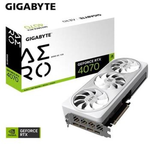 GIGABYTE GeForce RTX™ 4070 AERO OC 12G