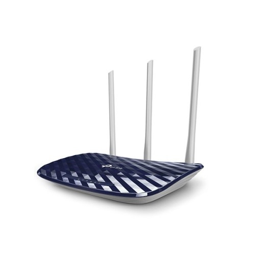 WiFi router TP-Link EC120-F5 AC750 dual AP/router, 4x LAN, 1x WAN/ 300Mbps 2,4/ 433Mbps 5GHz, TR-069