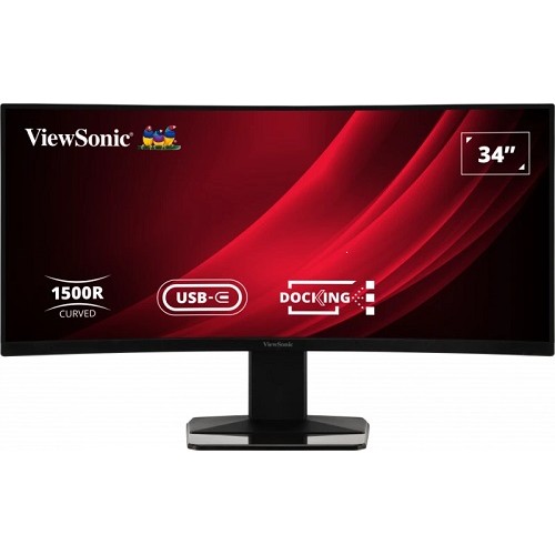 Viewsonic VG3419C 34" Curved Panel VA UWQHD/3440x1440/4000:1/3,5ms/HDMI/DP/USB-C/USB-A,B/LAN/VESA/Repro