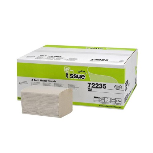 Uteráky  Celtex papierové skladané BIO E-Tissue New 3750 ks, 2vrstvy