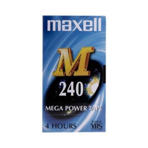 VHS kazeta MAXELL E-240 min