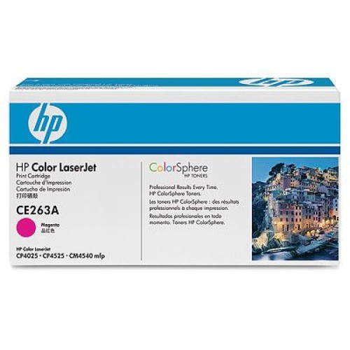 HP CE263A Toner 648A pro CLJ CP4025/4525, (11 000str), Magenta