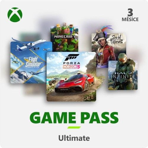 Predplatné Microsoft Xbox Game Pass Ultimate - 3 mesiace
