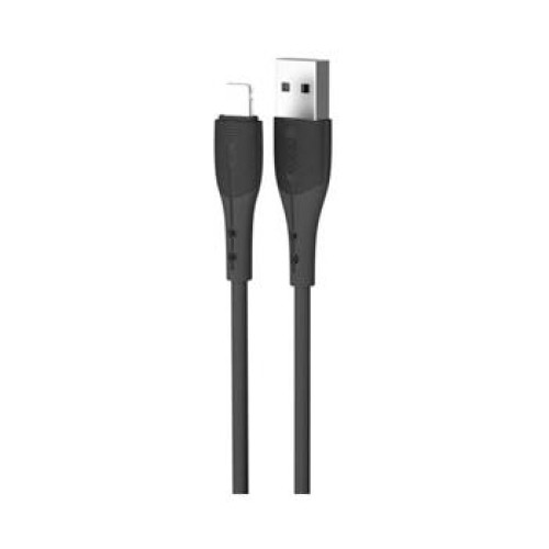 kábel XO NB159 MicroUSB-USB čierny (1m 2A)