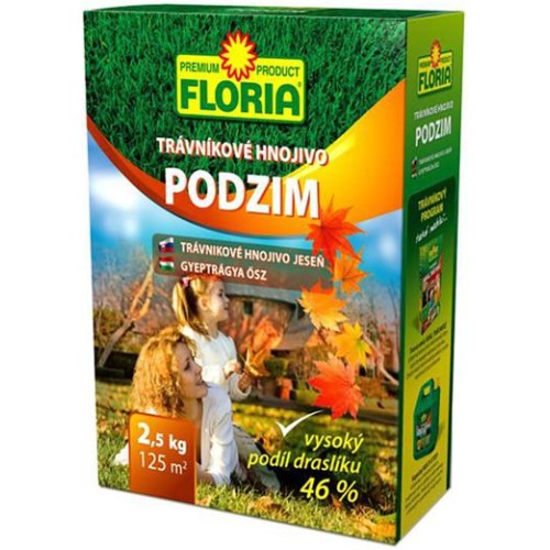 Hnojivo Agro  Floria podzimní trávníkové hnojivo 2.5kg