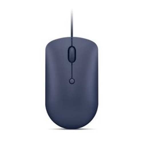 Lenovo 540 USB-C Wired Compact Mouse, 2400dpi, 4 tlačidlová myš, káblová, USB typ C, modrá