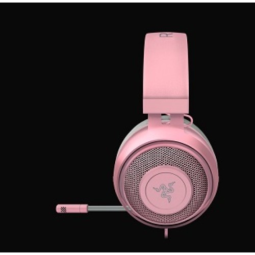 Razer Kraken drátová herní sluchátka - růžová