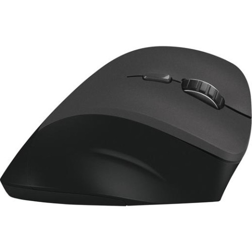 Myš Yenkee YMS 5020 Myš WL ErgoGrip, ergonomická, vertikálna, optická, bezdrôtová, čierna