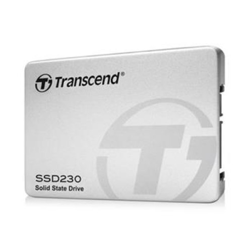 TRANSCEND SSD230S 1TB SSD disk 2.5'' SATA III, 3D TLC, Aluminium casing, 560MB/s R, 500MB/s W, stříbrný