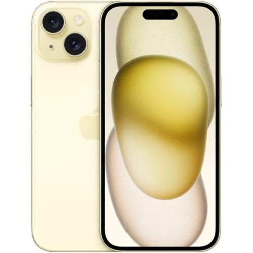Mobilný telefón Apple iPhone 15 256GB žltá