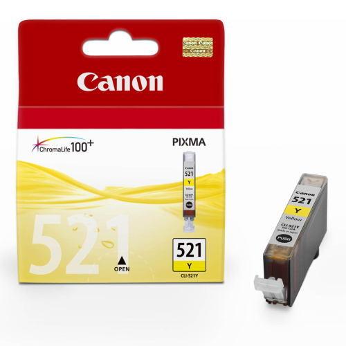 Atrament Canon Ink CLI-521Y žlutá (CLI521Y yellow)