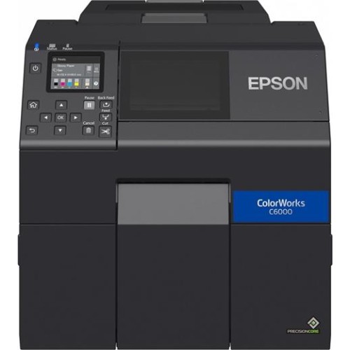 Tlačiareň Epson ColorWorks C6000Pe odlepovač, displej, USB, Ethernet