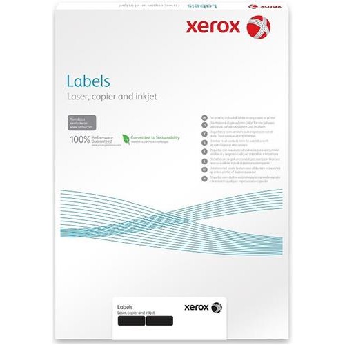 XEROX biela lesklá smolepiaca fólia PNT laser SRA3 (50 ks)