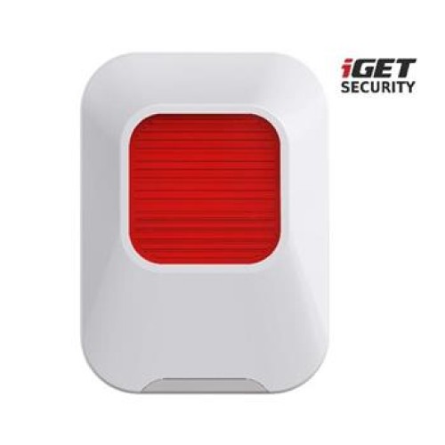 iGET SECURITY EP24 - Bezdrátová vnitřní siréna pro alarm iGET SECURITY M5,  dosah 1km