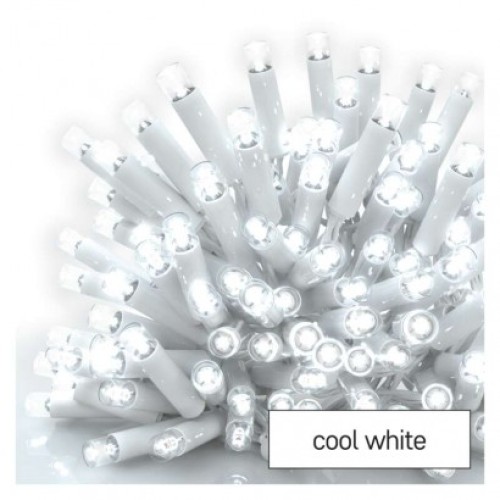 Profi LED spojovacia reťaz biela, 10 m, vonkajšia aj vnútorná, studená biela