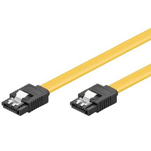 Kábel k HDD PremiumCord 0,7m SATA 3.0 datový kabel 1.5GBs / 3GBs / 6GBs, kov.západka