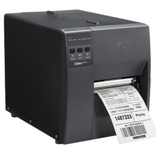 Zebra DT Printer ZT111; 4", 300 dpi, Direct Thermal,Tear,EU/UK Cords,USB,Serial,Ethernet,BTLE,USB Host,EZPL