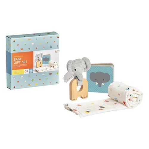 Set Petit Collage darčekový pre bábätká slon