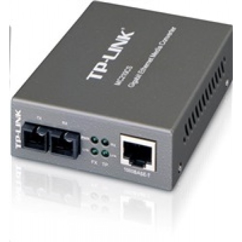 TP-Link MC210CS [Gigabitový mediálny konvertor Etherne, pre SM vlákna, 1310 nm, SC konektor s brúsením UPC, do 15 km]