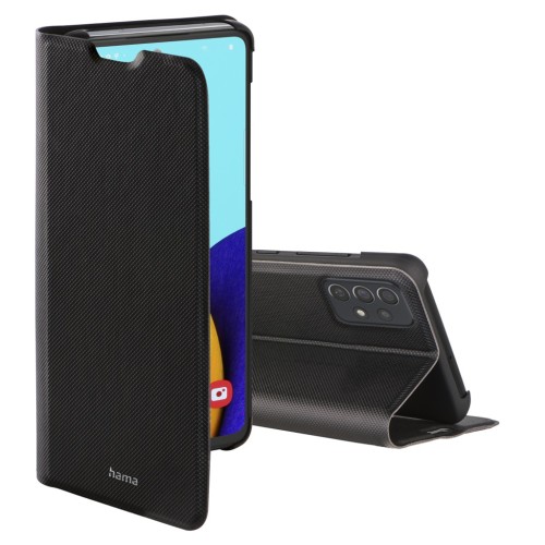 Hama Slim Pro, otváracie puzdro pre Samsung Galaxy A52/A52s (5G), čierne