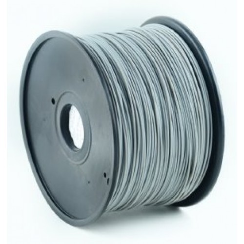 ABS plastic filament pre 3D tlač, priemer 1,75mm, farba šedá, Gembird