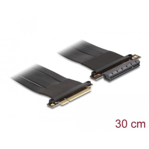 Delock Riser karta PCI Express, ze zástrčky x8 na slot x8, s kabelem, délka 30 cm