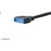 Kábel AKASA redukcia interného USB 3.0 (19-pinový) na interný USB 2.0 (9-pin), 10 cm