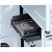 Montážna súprava AKASA pre 2,5" HDD v 3,5" pozícii, 2x 2,5" HDD/SSD, čierny hliník