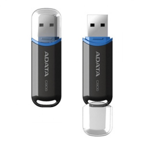 USB kľúč ADATA Classic Series C906 16GB USB 2.0 snap-on cap design, čierny